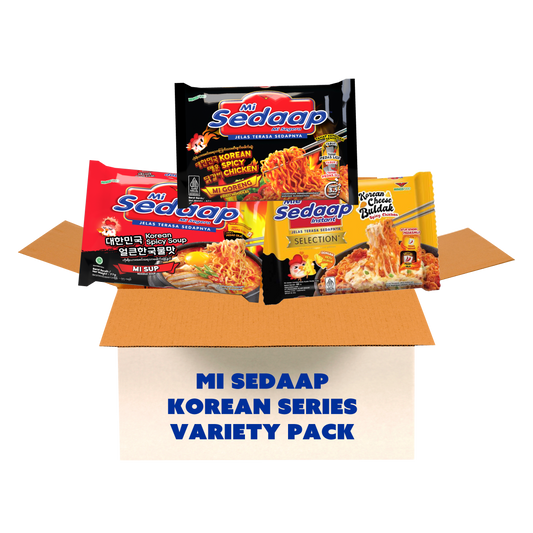 Mi Sedaap Bag Korean Series - Variety Pack (Pack of 30)