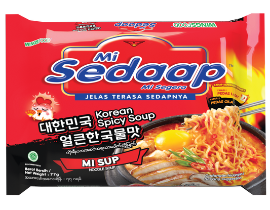 Mi Sedaap Korean Spicy Soup