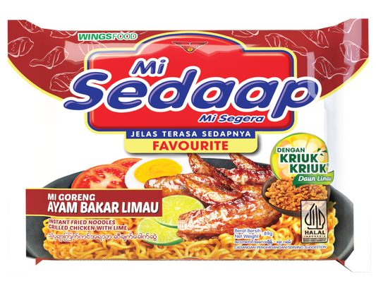 Mi Sedaap Grilled Chicken with Lime Flavor