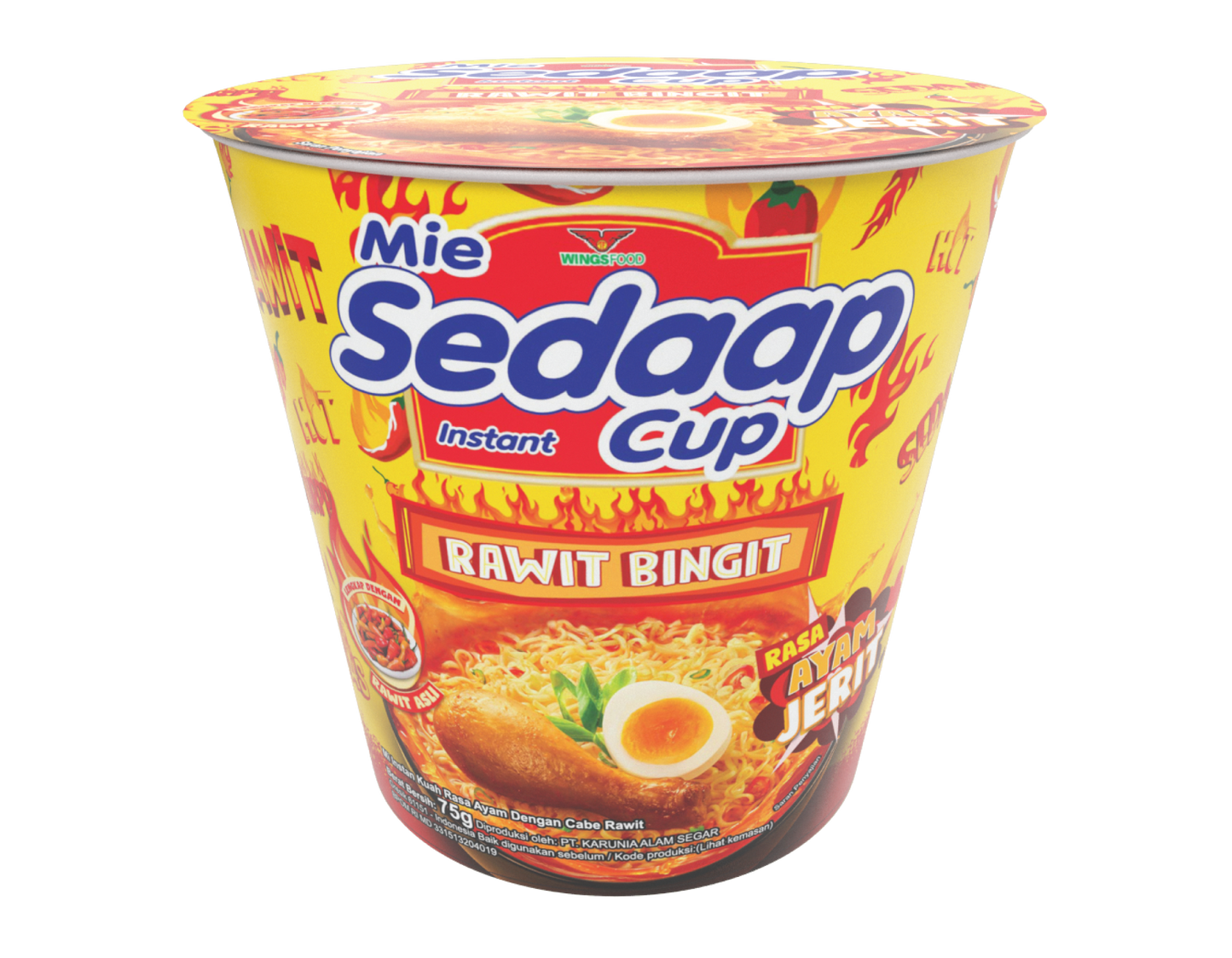 Mi Sedaap Cup Ayam Jerit Flavor